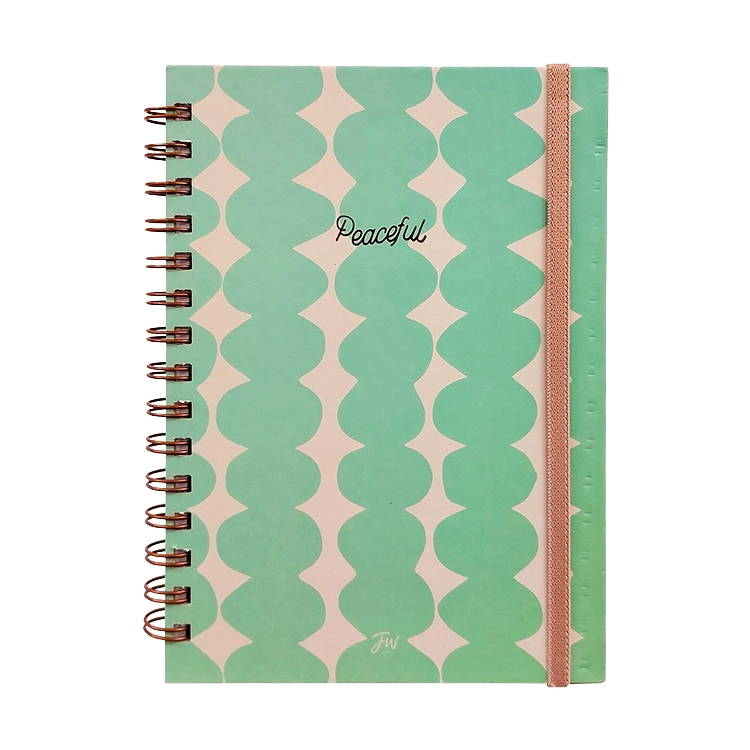 Cuaderno con Espiral A5 FW You Peaceful 16x21 cm 96 hojas rayado Art.999731